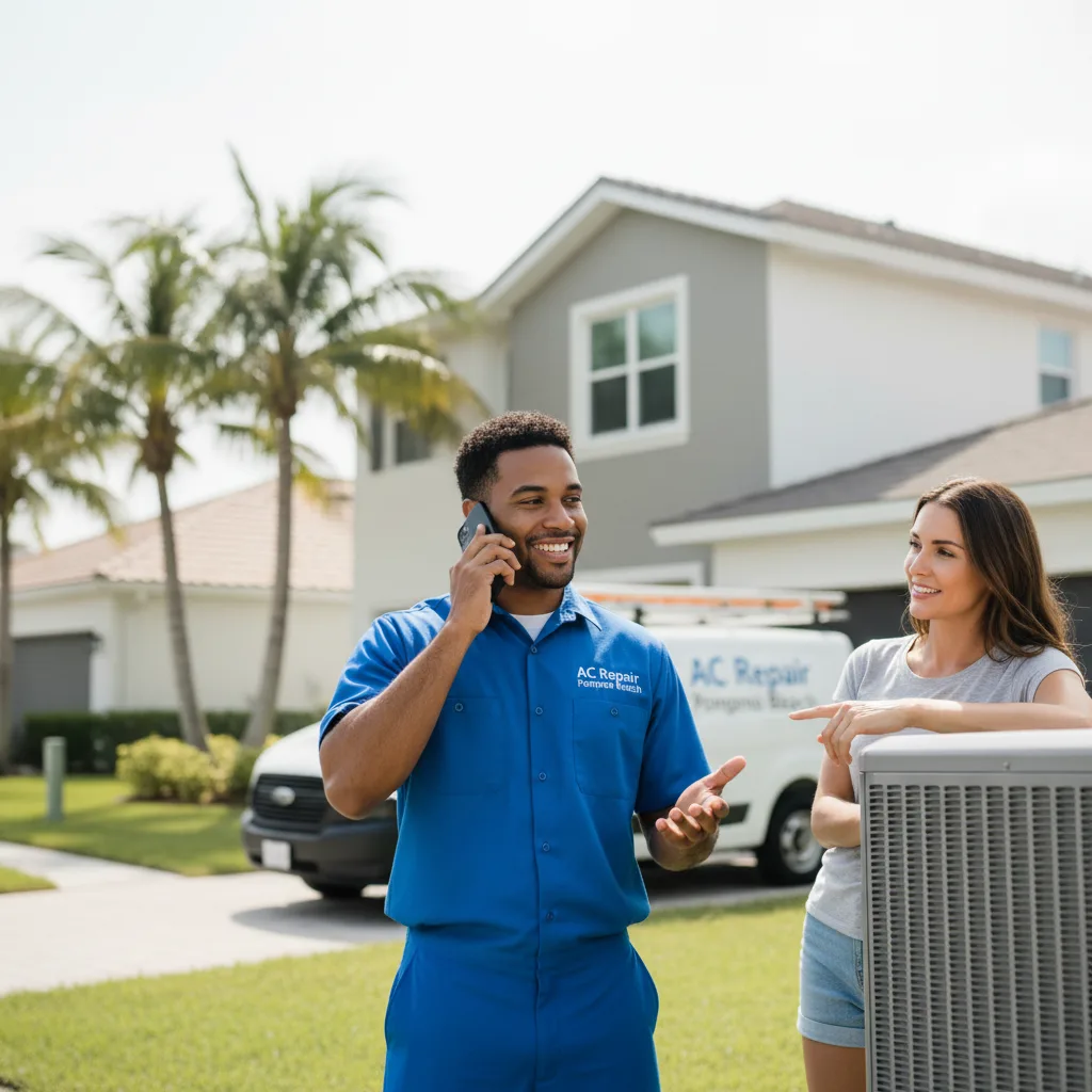 AC Repair Pompano Beach customer support in Woodmere